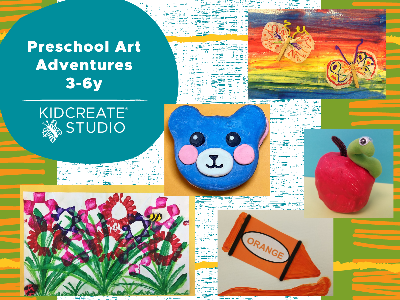 Kidcreate Studio - Dana Point. Preschool Art Adventure (3-6 Years)